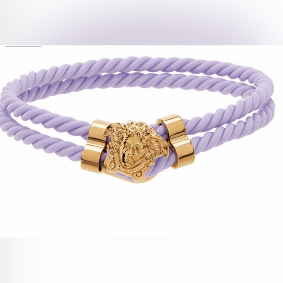 Versace Medusa braided bracelet NEW (AUTHENTIC) - Picture 14 of 16